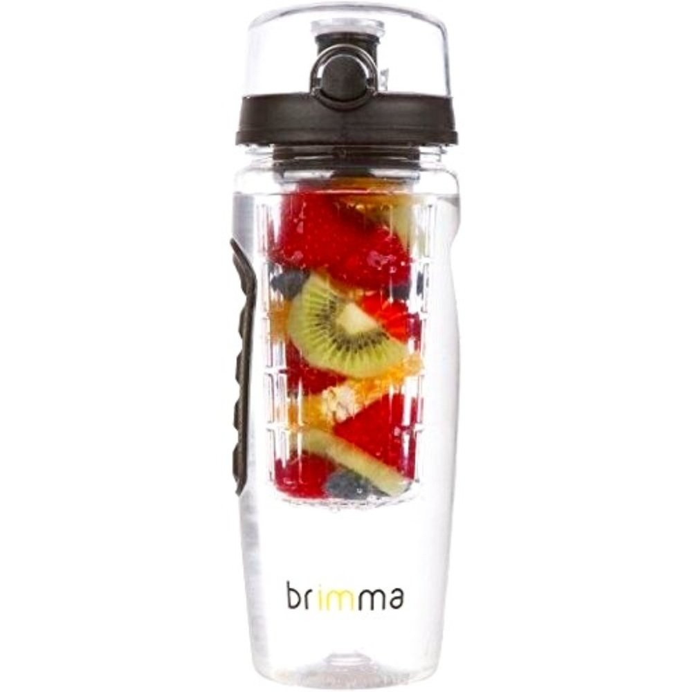 Brimma Fruit Infuser Water Bottle - 32 oz 0.25-gal Water Bottle Large